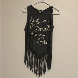 NWT Just a Small town Girl Tank